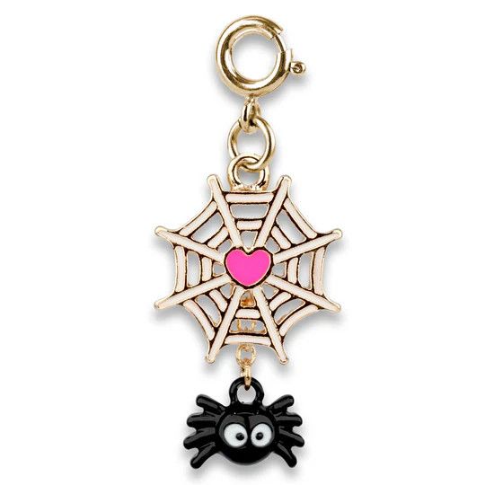 Charm It Spider Web Charm