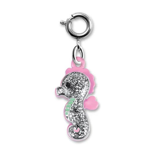 Charm It Glitter Seahorse Charm