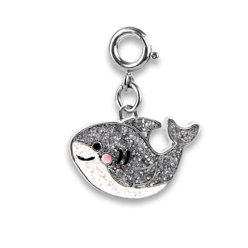 Charm It Glitter Shark Charm