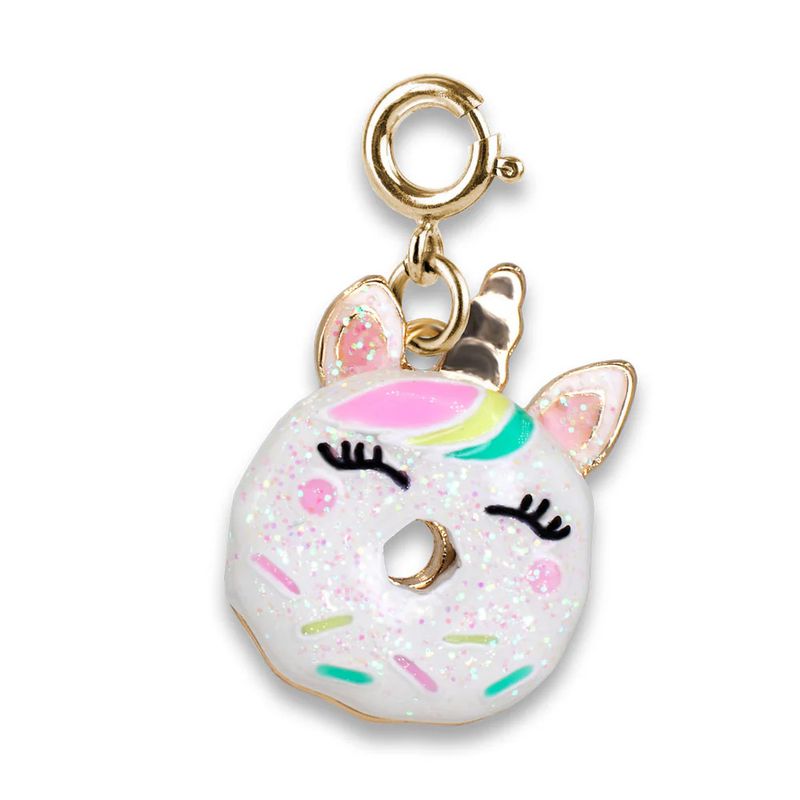 Charm It Gold Unicorn Donut Charm