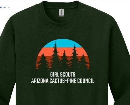 Camp Sweatshirt - Forest Green, Size: AS