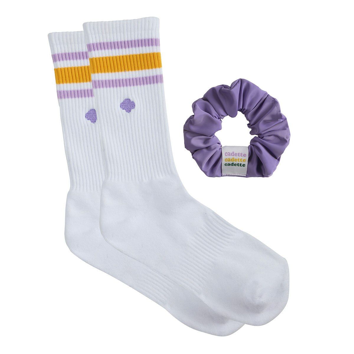CADETTE SOCK AND SCRUNCHIE SET
