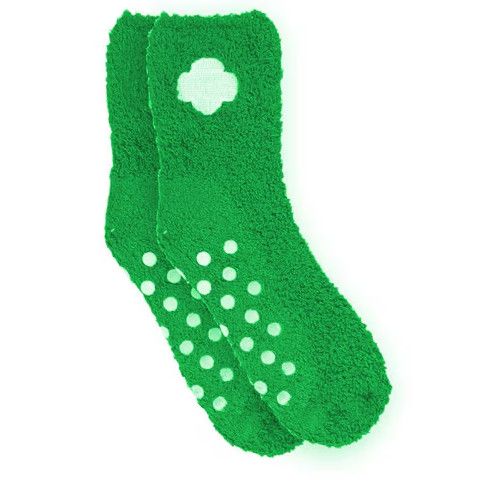 TREFOIL FUN FINDS SLIPPER SOCK (PAIR)