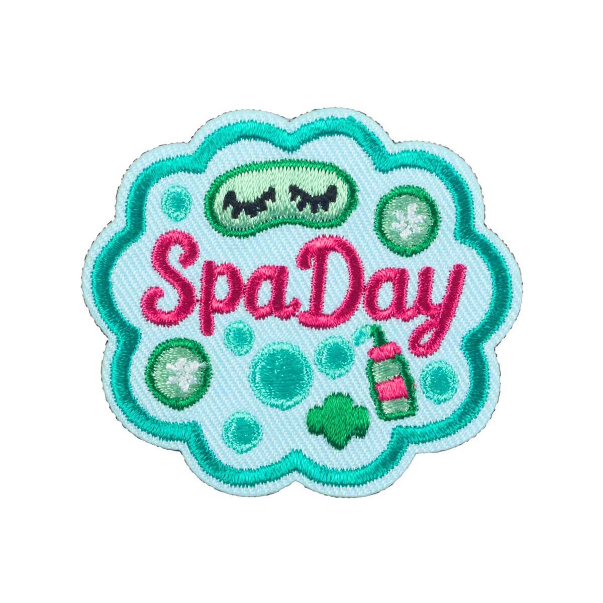 Spa Day Iron-On Patch