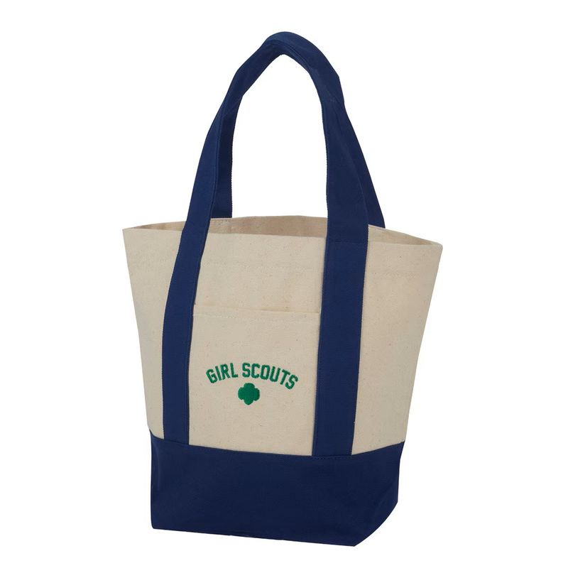 GIRL SCOUT MINI CANVAS TOTE