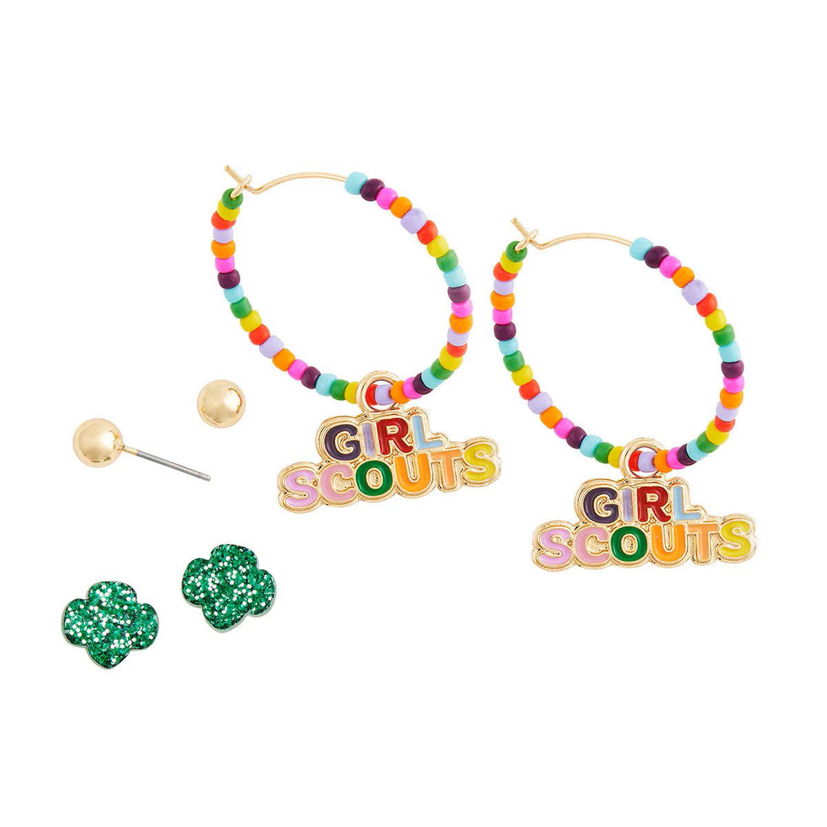 Girl Scouts Candy Color Earring Set