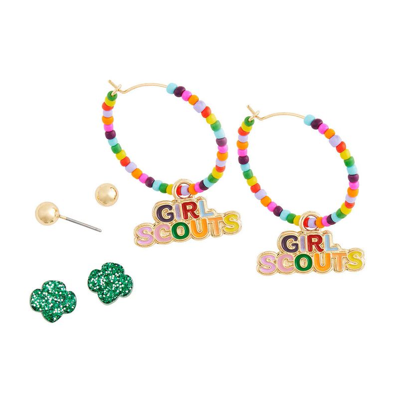 Girl Scouts Candy Color Earring Set