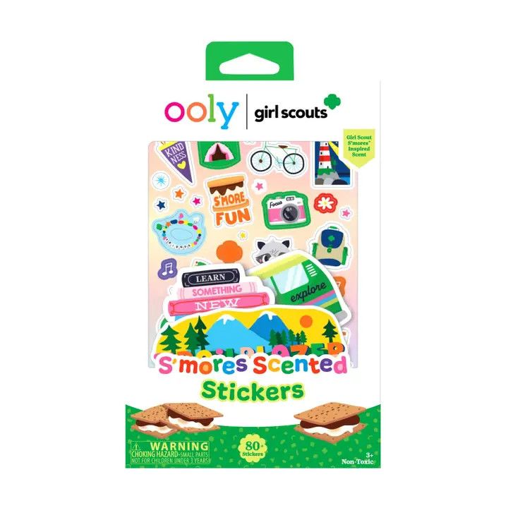 OOLY X GIRL SCOUTS COOKIE SCENTED STICKERS