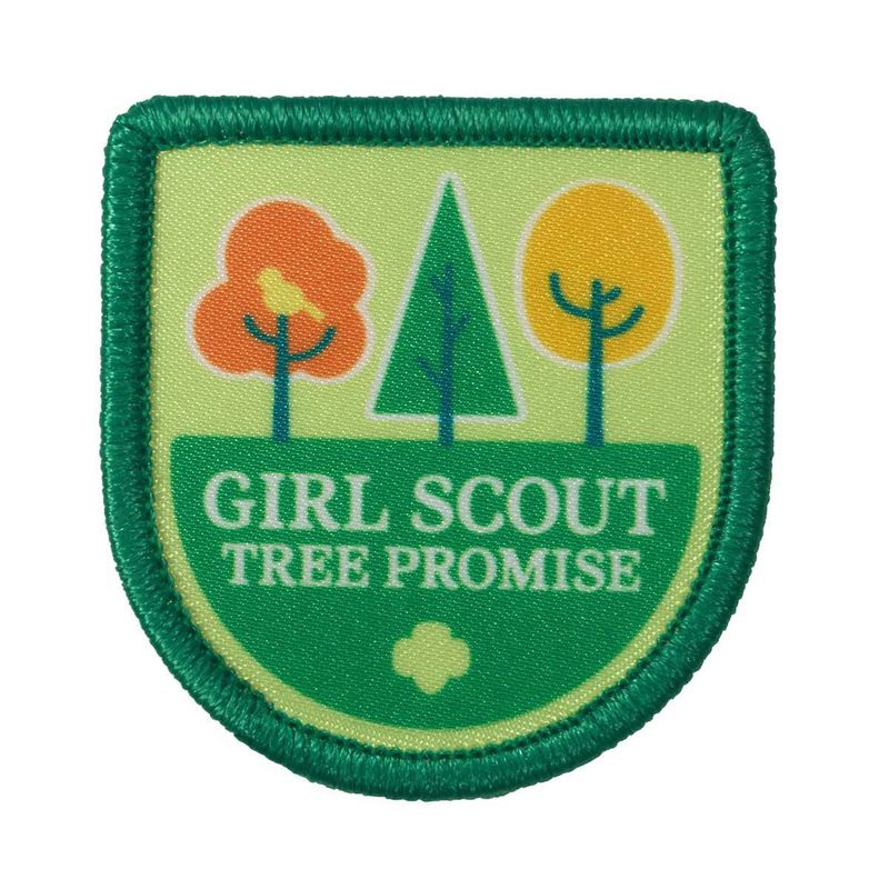 Girl Scout Tree Promise 2026 Sew-On Patch