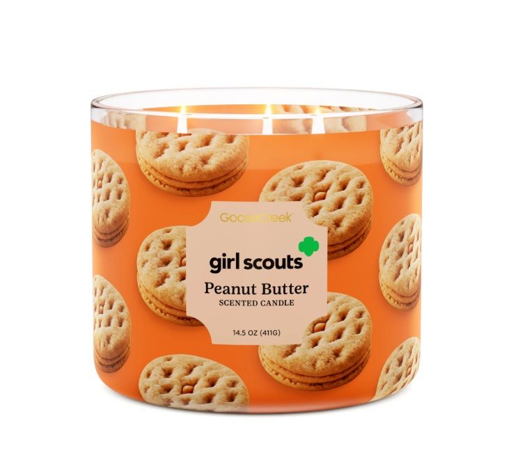 Girl Scouts Peanut Butter 3-Wick Candle