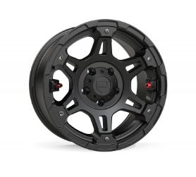 Teraflex Loaded Nomad Split Wheel with Center Cap, Plus and Valve Stem Housing / Black 5x5, -12 Offset