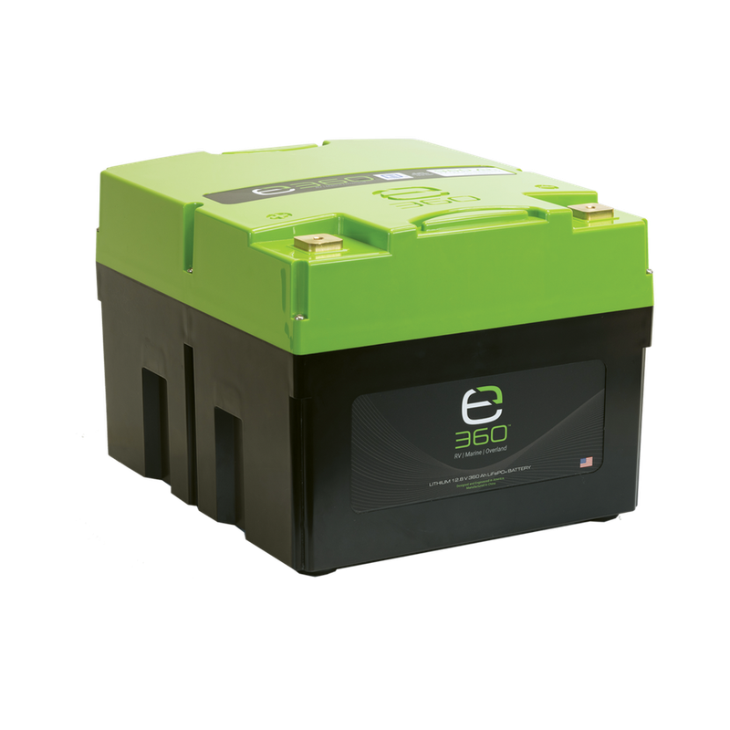 E360 12.8V 368Ah Extreme-Density LiFePO4 Deep Cycle Battery [C]