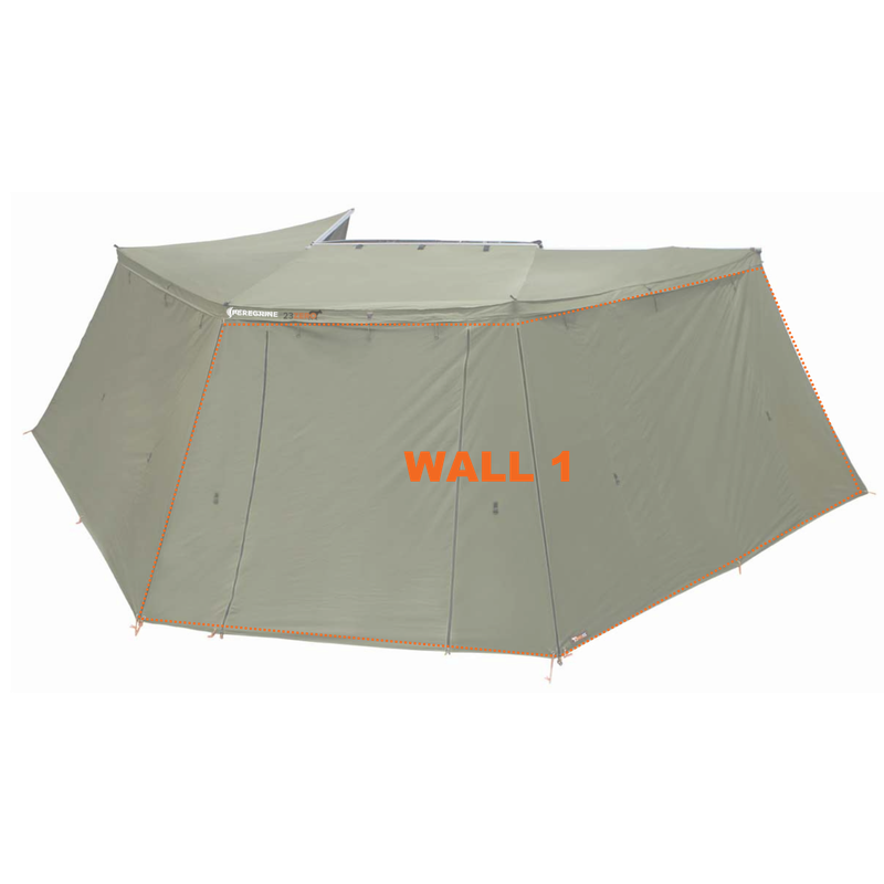 CO-Peregrine 270 Left 1.0 Wall Set (W1+W2 Fits 5 Arm Awnings)