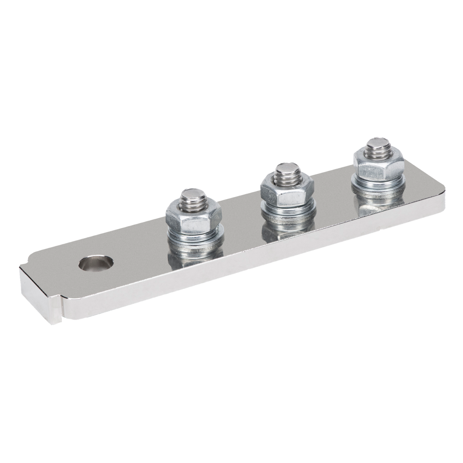 E360 500 A Nickel-Plated Copper Multi Terminal Bus Bar [C]