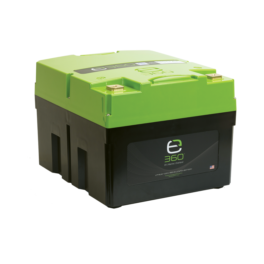 E360 12.8V 368Ah LiFePO4 Deep Cycle Battery with Bluetooth. [A]