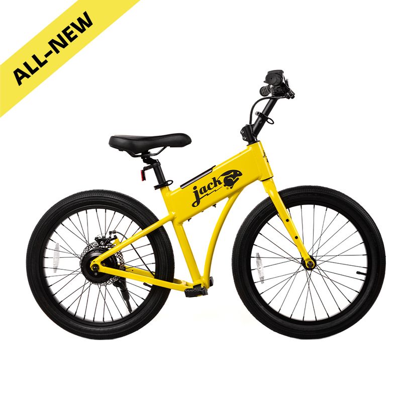 JackRabbit OG2 - Lightweight & Compact Micro eBike, Yellow JackRabbit OG2 - Lightweight & Compact Micro eBike, Yellow