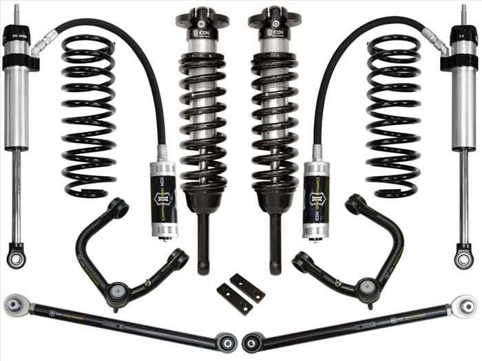 ICON 2010-2024 Toyota 4Runner/2010-2014 Toyota FJ Cruiser, 0-3.5 inch Lift Stage 4 Suspension System, Tubular UCA ICON 2010-2024 Toyota 4Runner/2010-2014 Toyota FJ Cruiser, 0-3.5 inch Lift Stage 4 Suspension System, Tubular UCA