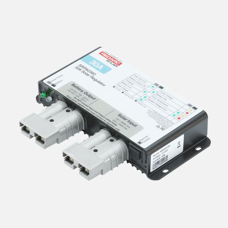 REDARC 30 AMP SOLAR REGULATOR - ANDERSON CONNECT