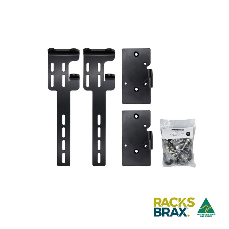 Racksbrax XD Side Twist Bracket - Long (Double)