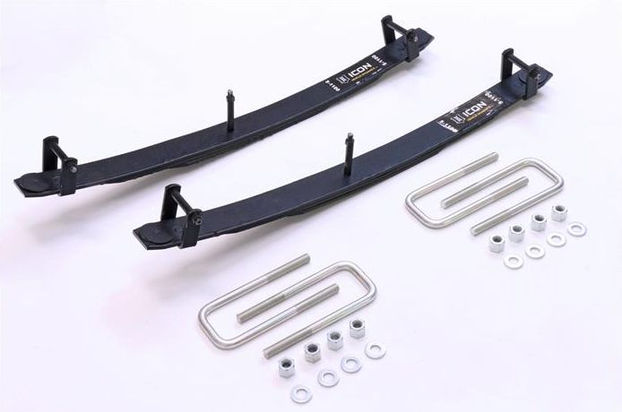 ICON 1996-2023 Toyota Tacoma/2000-2006 Toyota Tundra, 1.5" Lift Add-A-Leaf Kit