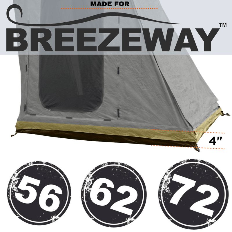 CO-Annex Extension 4 Inch Breezeway 56 Olive