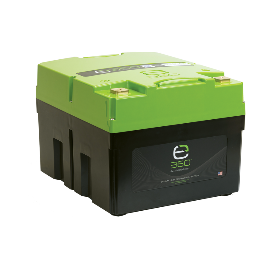 E360 12.8V 368Ah Extreme-Density LiFePO4 Deep Cycle Battery [C]
