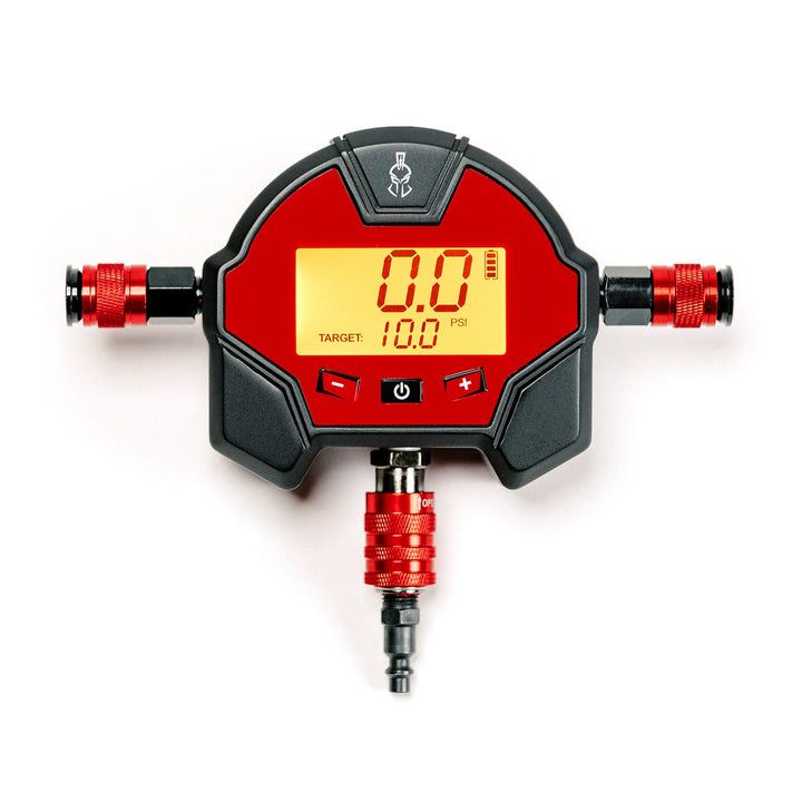 Thor's Lightning TotalControl Hammer Manifold Automatic Tire Deflator Air Compressor Controller - RED