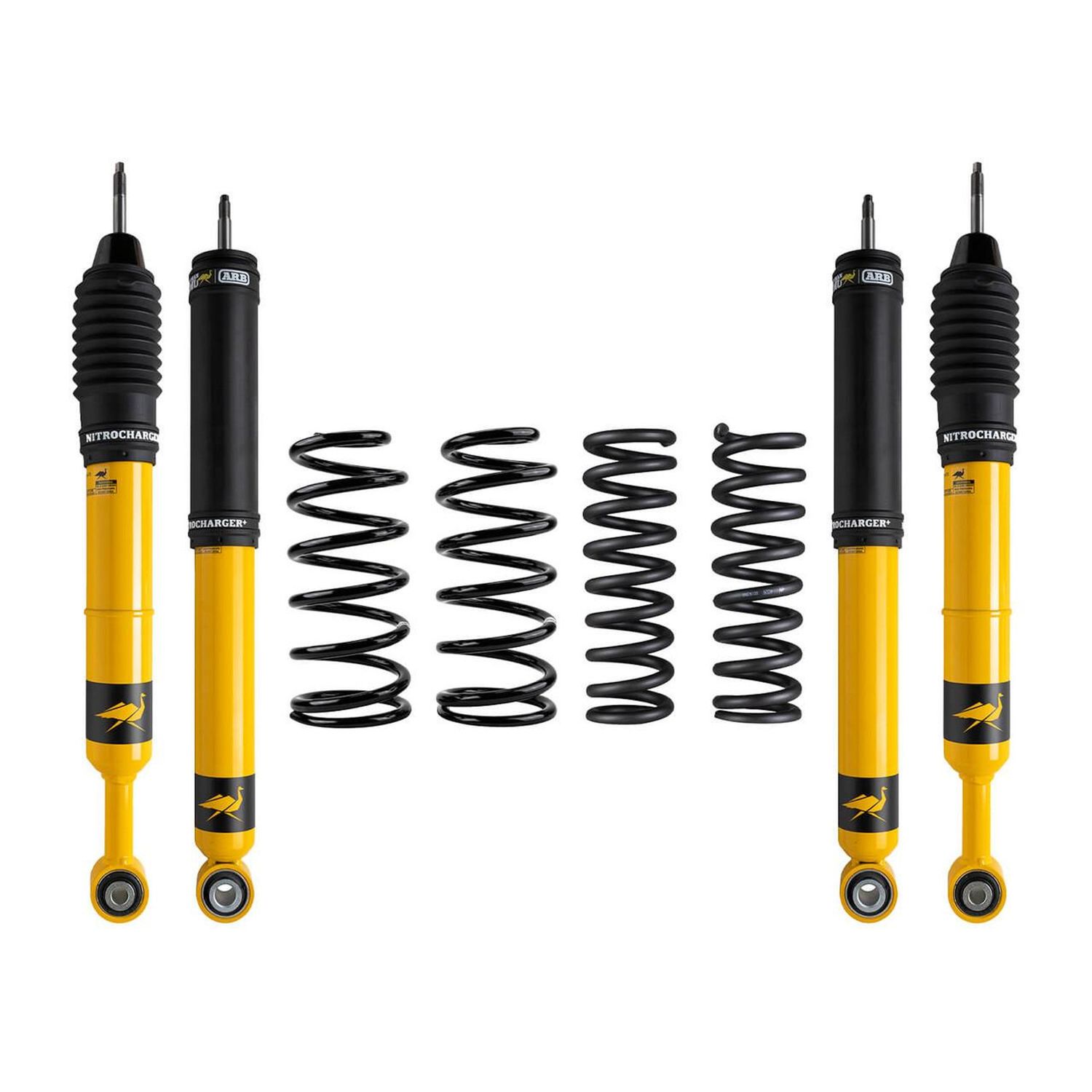 ARB Nitro Plus Kit FR 2.5 in/0 lb, RR 2 in/440 lb Toyota 4Runner 2010-24