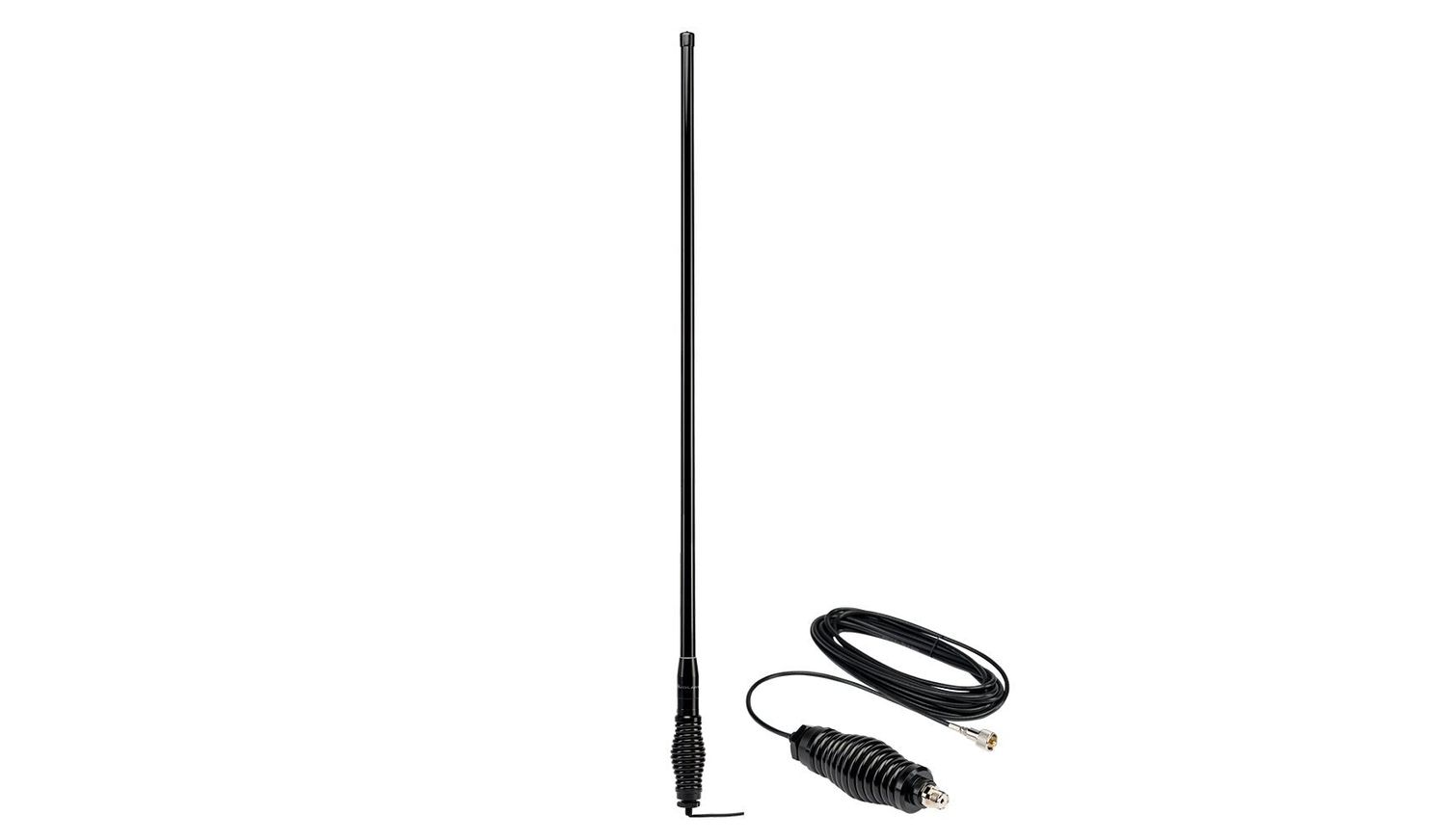 Midland 6.6 dB Heavy Duty Bullbar Antenna with Spring Base and Cable [B]