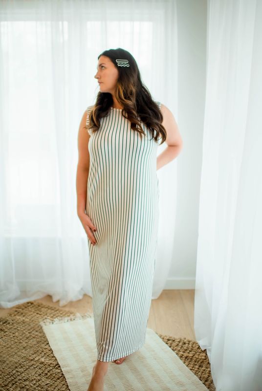 Striped Shift Dress