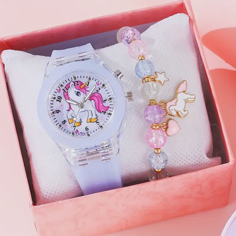 Girls 2pc Watch/Bracelet Set