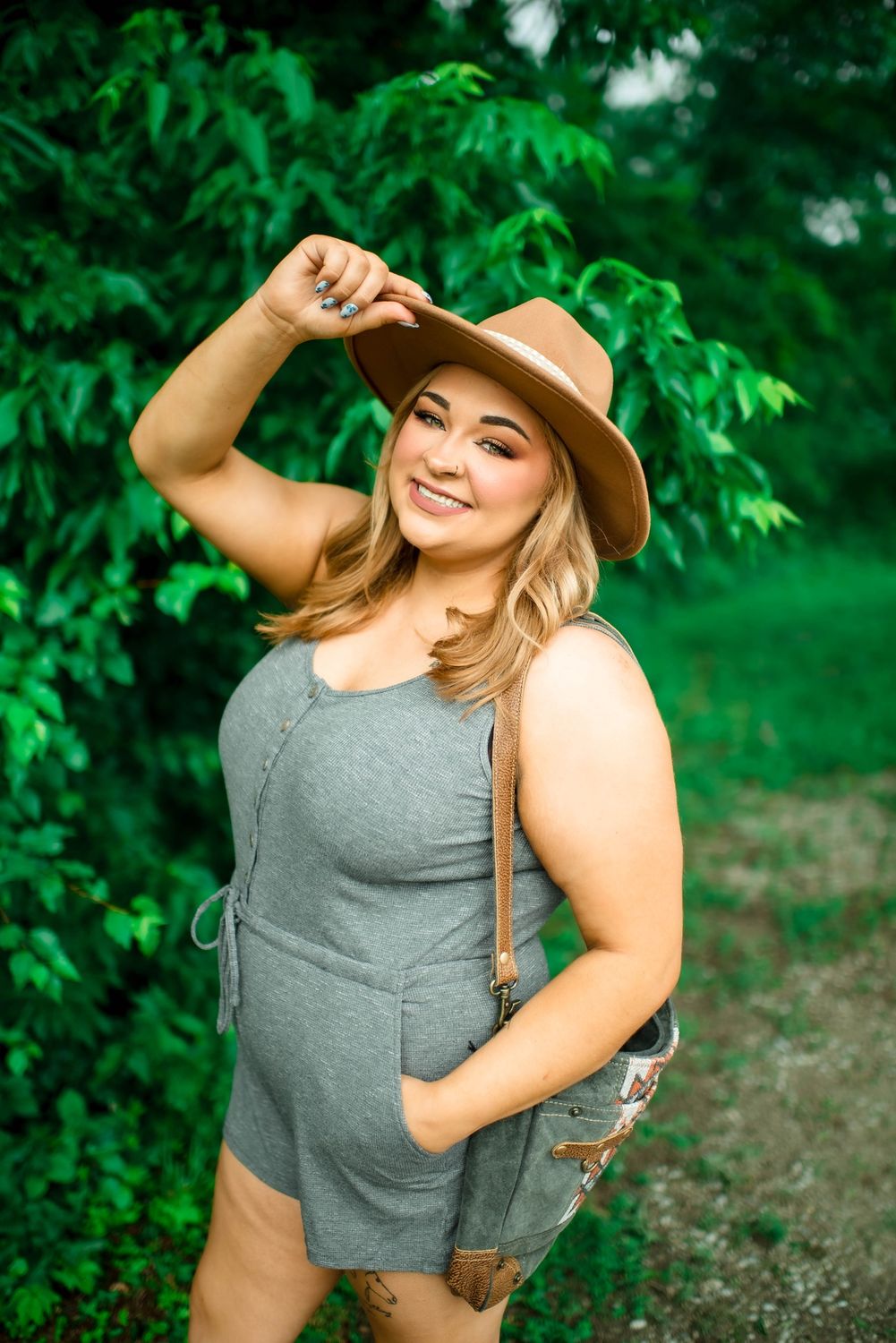 BiBi Blue Romper