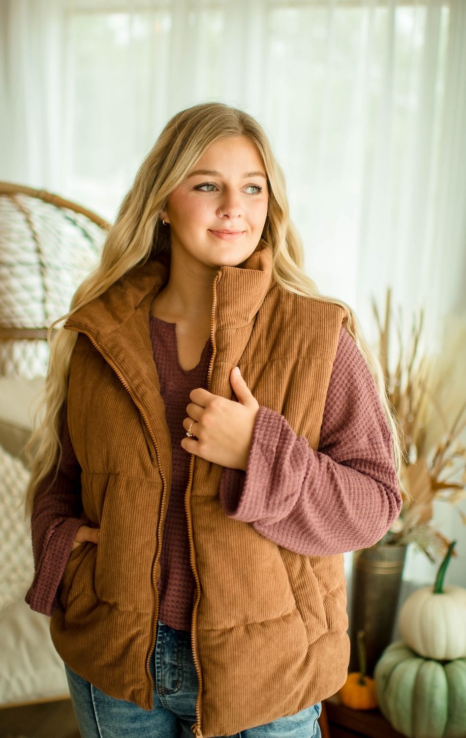 Corduroy Vest