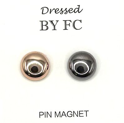 2 Round Shiny: Rose Gold & Dark Silver 2 Round Shiny: Rose Gold & Dark Silver