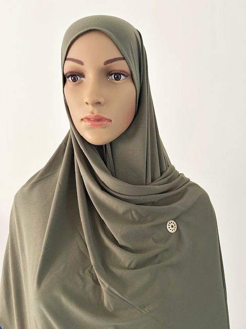 Pure Bamboo Scarf Moss Green