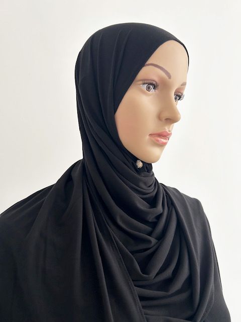 Pure Bamboo Scarf Black
