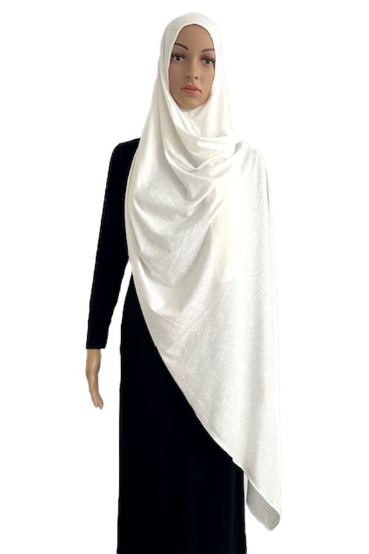 Jersey Scarf Off-White