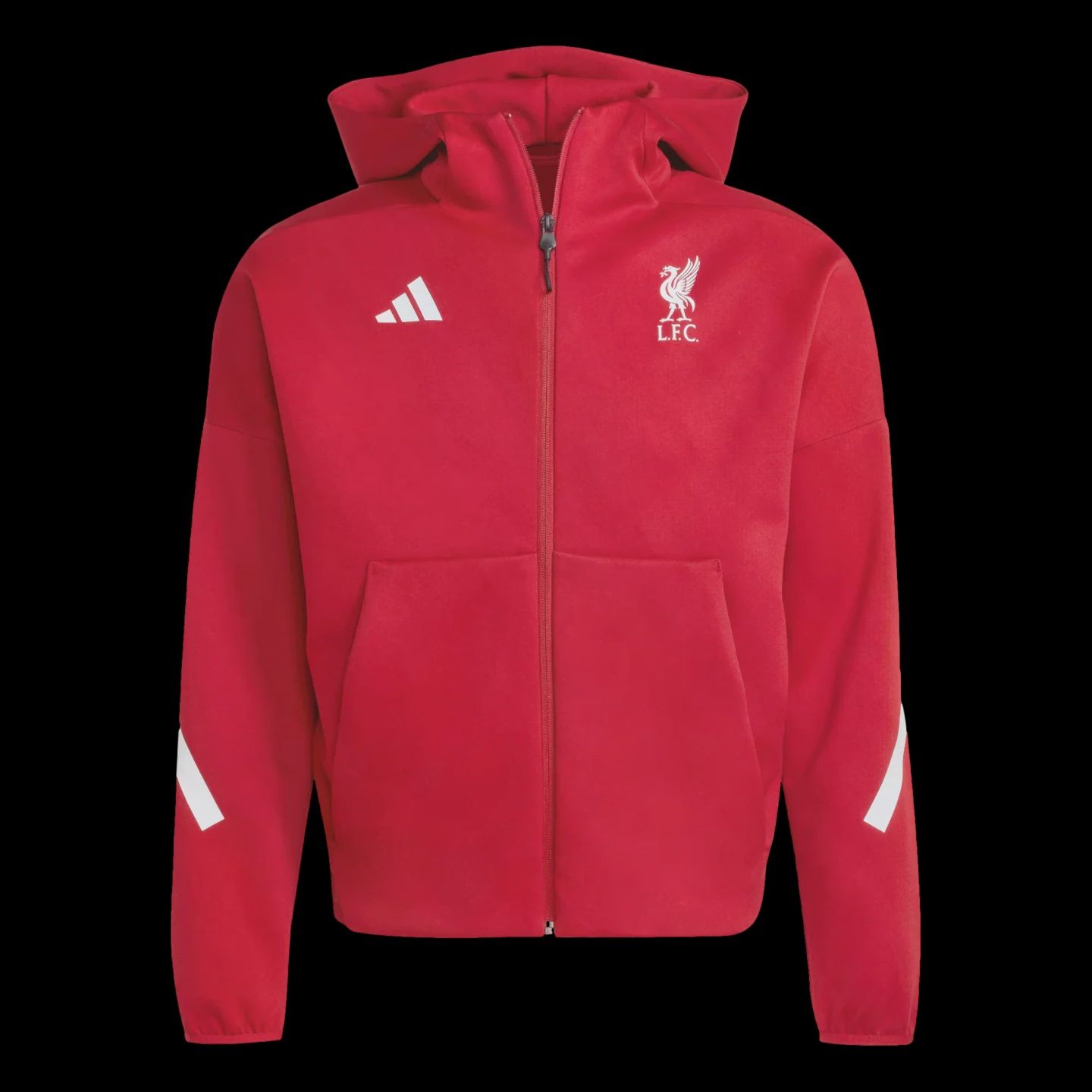 25/26 Adidas Anthem Club Jacket Adult, Size: S, Style #: JW5484, Team: Liverpool FC
