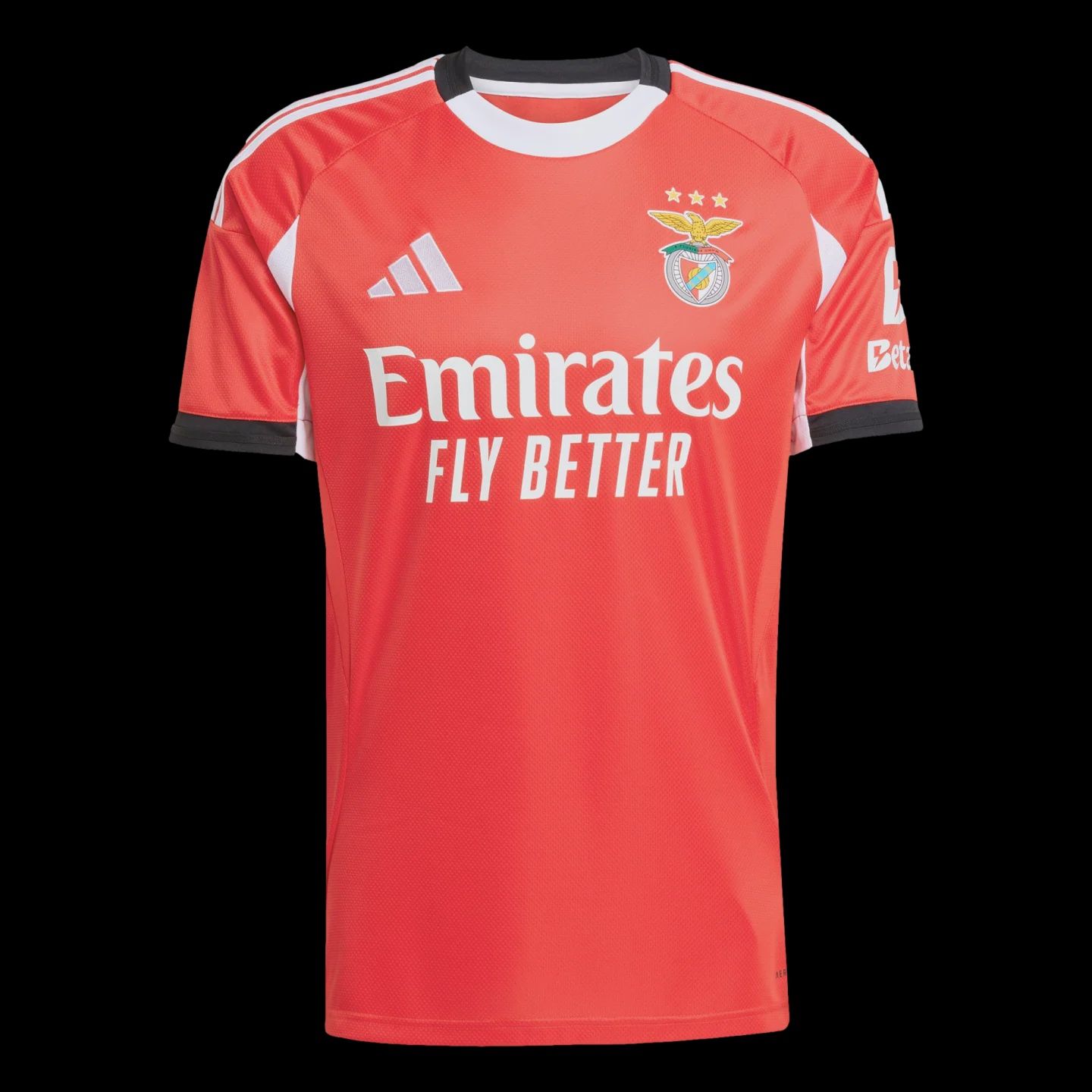 25/26 Adidas SL Benfica Adult Jersey, Colour: Home, Size: XS, Style #: JD1403