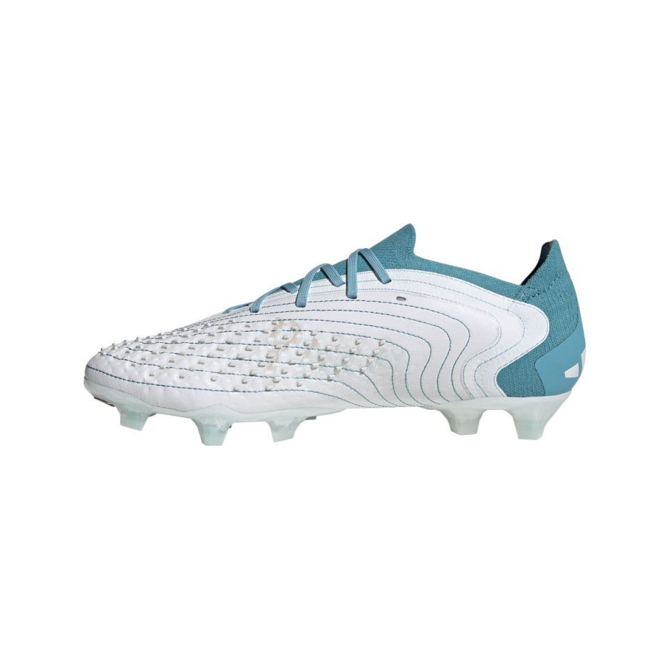 Adidas Predator Accuracy.1 L FG, Size/Color: 7 - White/Grey/Blue