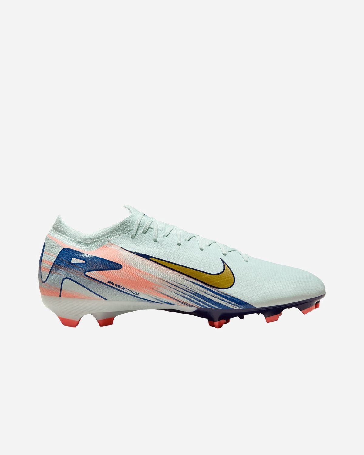 Nike Zoom Vapor 16 Pro MDS FG, Size/Color: 9 - Barely Green/Met Gold Coin/Crimson Pulse/Blue
