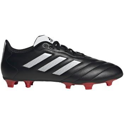 Adidas Goletto VIII FG, Size/Color: 11.5 - Core Black/Ftwr White/Red