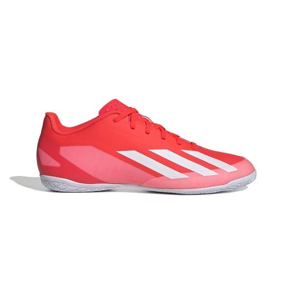 Adidas X Crazyfast Club IN, Size/Color: 10.5 - Solar Red/White/Solar Yellow