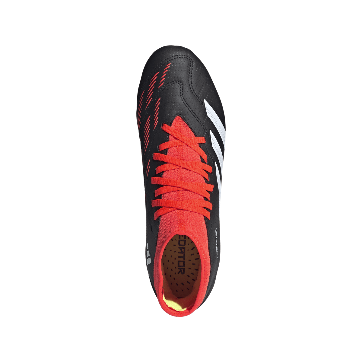 Adidas Predator Club S FxG, Size/Color: 7 - Core Black/White/Solar Red