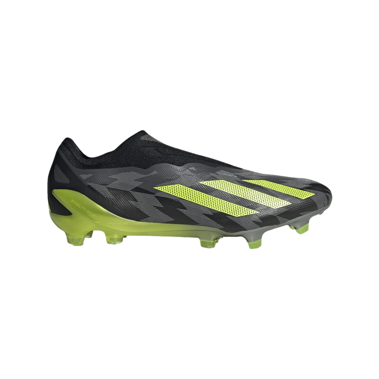 Adidas X Crazyfast INJ.1 LL FG, Size/Color: 7 - Core Black/Team Solar Yellow/Grey