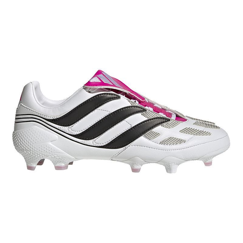 Adidas Predator Precision .1 FG, Size/Color: 6 - White/Core Black/Team Shock Pink