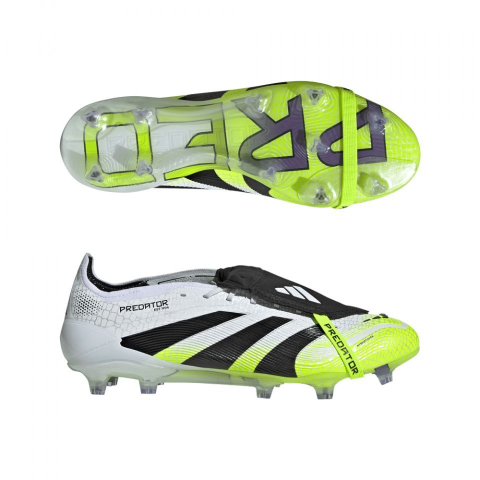 Adidas Predator Elite FT FG, Size/Color: 6.5 - White/Core Black/Lucid Lemon