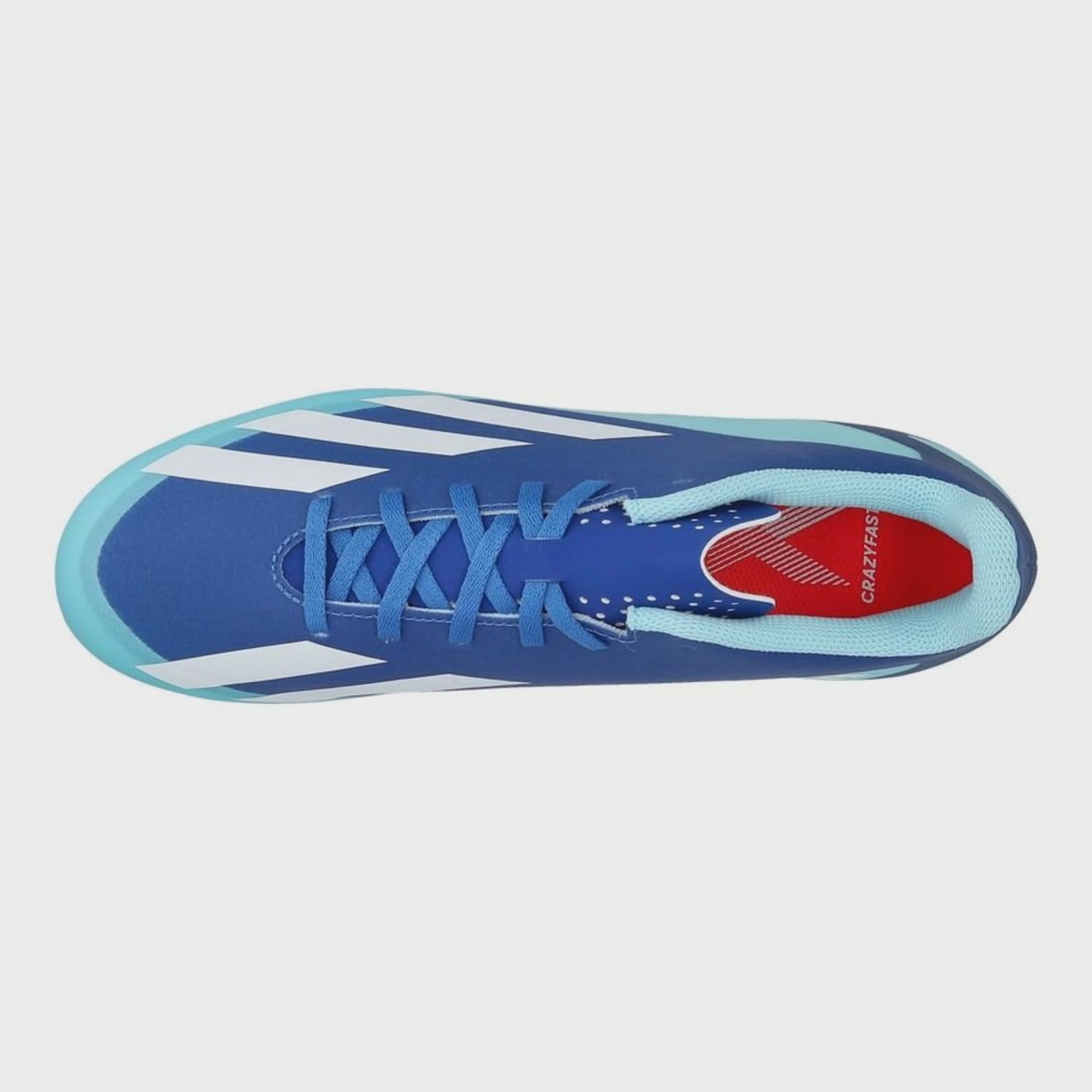 Adidas X Crazyfast .4 FxG, Size/Color: 6.5 - Bright Royal/White/Solar Red