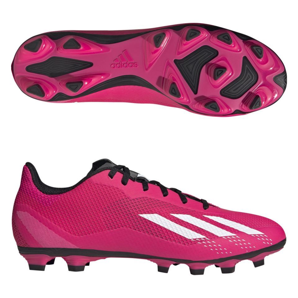 Adidas X Speedportal.4 FxG, Size/Color: 8.5 - Pink/White/Black