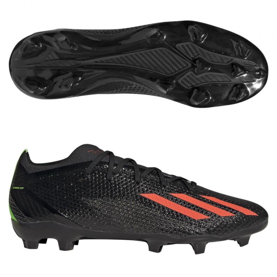 Adidas X Speedportal.2 FG, Size/Color: 6.5 - Core Black/Solar Red/Solar Green